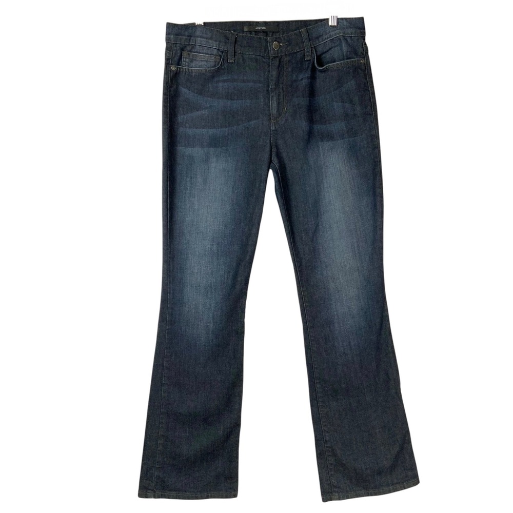 Joe's Jeans Provocateur Dark Wash Bootcut Jeans 30 Zip Fly Mid Rise Whiskered